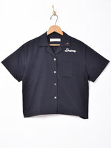 【2色展開】Elcamino半袖ボーリングシャツ コットン