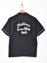 【2色展開】Elcamino半袖ボーリングシャツ