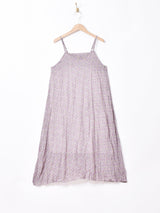 【3色展開】Meridian小花柄 ワッシャー加工 キャミソールワンピース