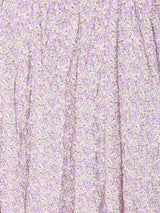 【3色展開】Meridian小花柄 ワッシャー加工 キャミソールワンピース