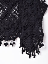 【5色展開】Meridianクロシェニットトップス