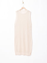 Meridianノースリーブ メッシュワンピース