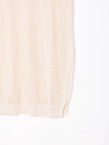 Meridianノースリーブ メッシュワンピース