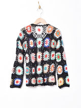 【2色展開】グラニースクエア カーディガン