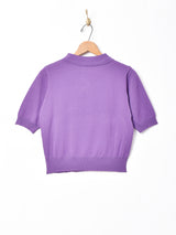 【4色展開】Meridian半袖ニットポロシャツ