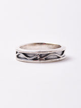 ウェーブ モチーフ シルバーリング