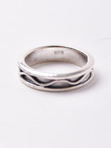 ウェーブ モチーフ シルバーリング