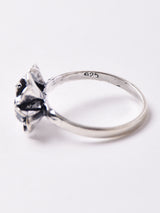 4フラワー シルバーリング