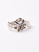 フラワー&リーフ シルバーリング