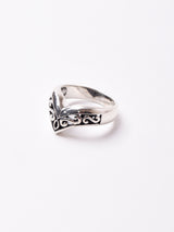 スタンプ デザイン シルバーリング