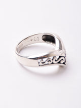 スタンプ デザイン シルバーリング