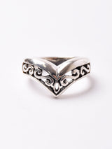 スタンプ デザイン シルバーリング