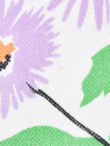 70's花プリント 半袖シャツ