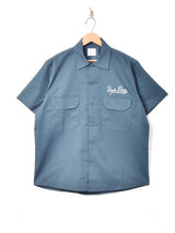 【3色展開】Backers刺繍 半袖 ワークシャツ