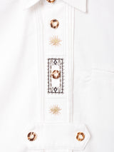 【2色展開】半袖 チロリアンシャツ