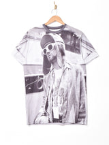 Kurt Donald Cobain フォトプリントTシャツ