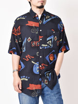 マルチモチーフ ショートスリーブシャツ