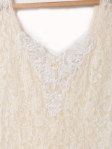 アメリカ製 ミニ レースワンピース