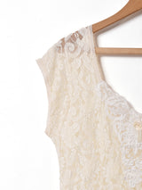 アメリカ製 ミニ レースワンピース