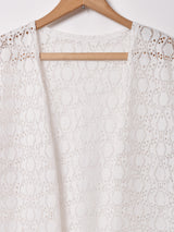 長袖 レースカーディガン