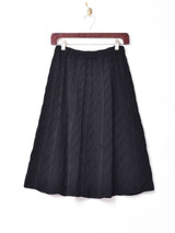 透かし編み ニットスカート