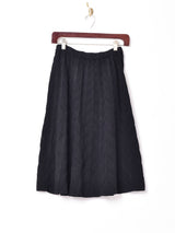 透かし編み ニットスカート