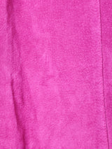 ベルト付き カラースエードスカート