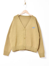 【3色展開】 ワンポイントカーディガン 1968