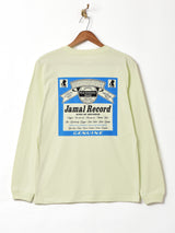 【2色展開】 ロングスリーブTシャツ 【Jamal Record】