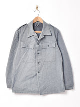 スイス軍 グリーンデニム ワークジャケット