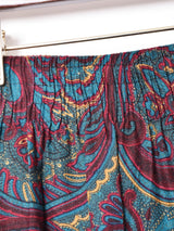 ペイズリー柄 フレアスカート