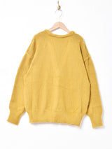 【6色展開】 ブラッシュド カーディガン