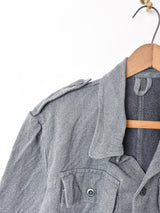 スイス軍 グリーンデニム ワークジャケット