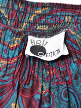 ペイズリー柄 フレアスカート