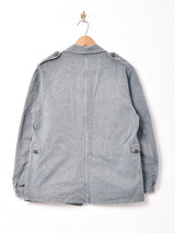 スイス軍 グリーンデニム ワークジャケット