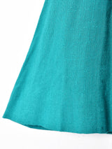 グリーン フレアスカート