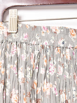 ランダムプリーツ 小花柄スカート