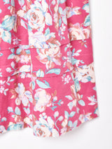 LauraAshley 花柄 フロントオープンスカート