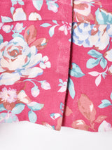 LauraAshley 花柄 フロントオープンスカート