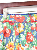 花柄 フレアスカート