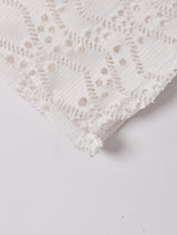 長袖 レースカーディガン