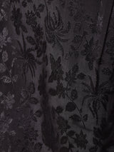 【3色展開】Emerald Motel 織り柄 ビッグフリルブラウス