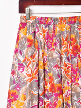 花柄 ロングスカート