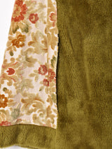 ヴィンテージ ゴブラン 花柄 ケープコート