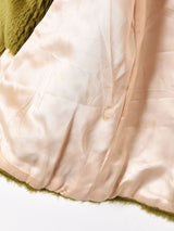 ヴィンテージ ゴブラン 花柄 ケープコート