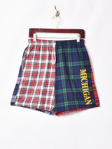 アメリカ製 チェック柄 クレイジーパターン ショートパンツ