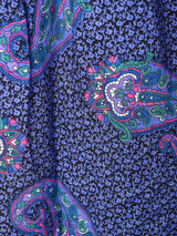 ペイズリー柄 フレアスカート