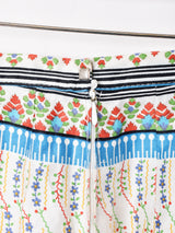 花柄 ティアードスカート