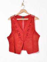 スエードベスト