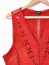 スエードベスト